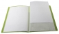 Preview: EXXO by HFP Sichtbuch / Sichthüllenmappe, A4, aus PP, mit 10 fest eingeschweißten und oben offenen Klarsichthüllen, mit Einschubtasche auf der Vorderseite, Farbe: transparent limone – 1 Stück
