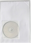 Preview: EXXO by HFP Sichthüllen / Aktenhüllen / Dokumentenhüllen A4, aus PP, mit Daumenaussparung, CD-Tasche, Abheftvorrichtung, oben und seitlich offen, Farbe: transparent klar - 10 Stück