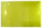 Preview: EXXO by HFP Eckspanner / Gummizugmappe / Sammelmappe, A4, aus PP, mit 30mm Füllhöhe, mit Gummizug und 3 Einschlagklappen im Rückendeckel, Farbe: transparent limone– 1 Stück
