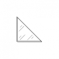 Preview: Dreiecktasche 100 x 100 selbstklebend - 100 Dreiecktaschen